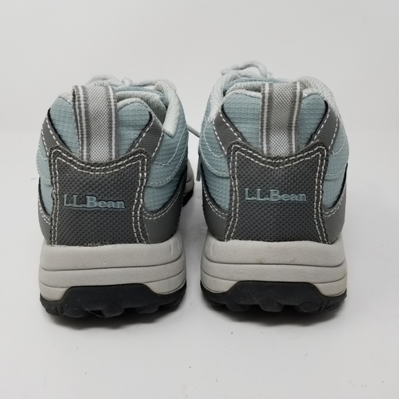 LL Bean Women's Size 6 Sneaker Trail Hiking Athletic Low Top Lace Up Blue Gray - Picture 8 of 12